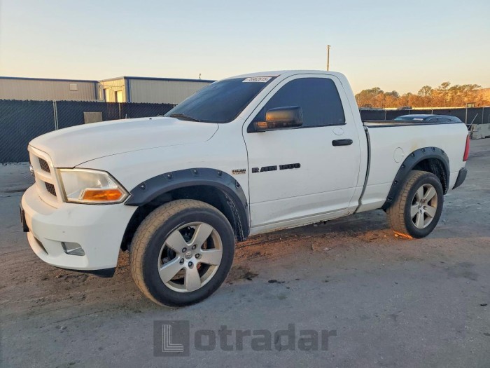 Dodge Ram 1500 2012 VIN 3C6JD7AT9CG148519