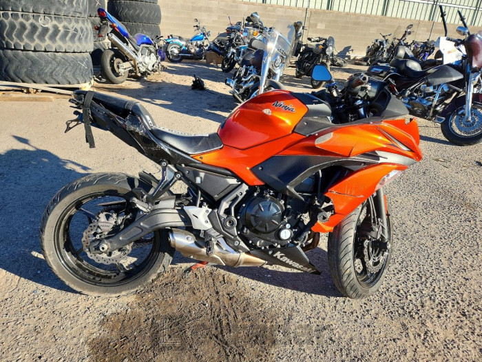 Kawasaki Ex650 2017 VIN JKAEXEJ15HDA01748