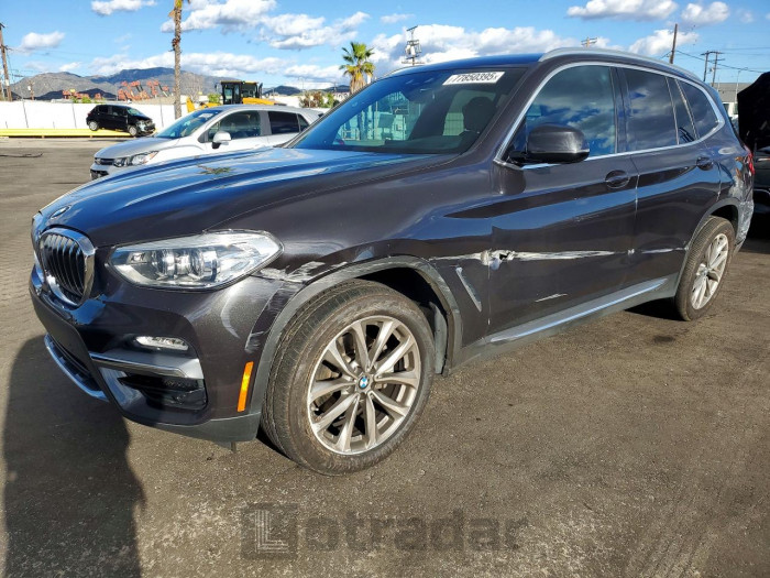 BMW X3 2019 VIN 5UXTR9C54KLR08322