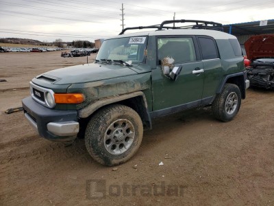 Toyota Fj cruiser 2013 VIN JTEBU4BF1DK163753