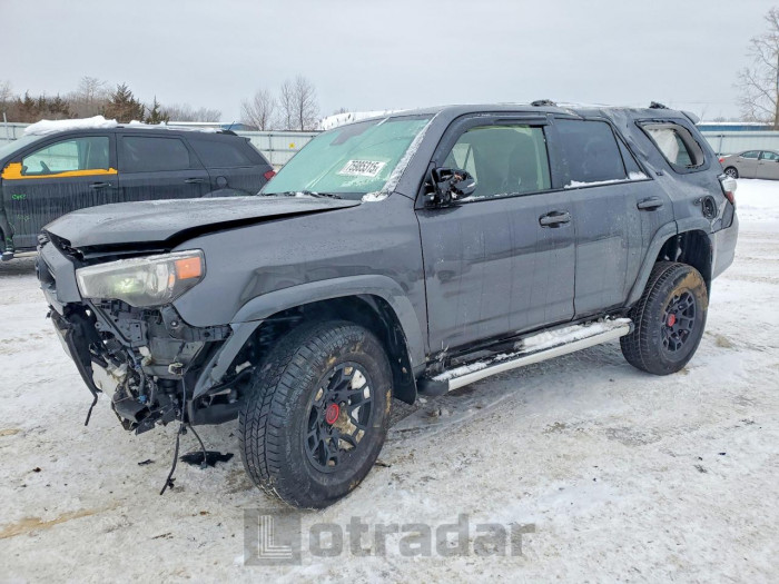 Toyota 4runner 2022 VIN JTENU5JR4N6043325