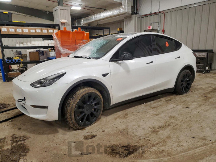 Tesla Model y 2021 VIN 5YJYGAEE5MF285844