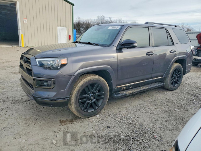 Toyota 4runner 2020 VIN JTEBU5JR2L5760487
