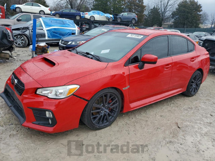 Subaru Wrx 2018 VIN JF1VA1B69J9829100