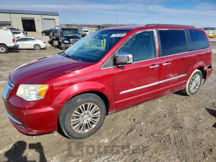 Chrysler Town & country 2013 VIN 2C4RC1CG8DR818469
