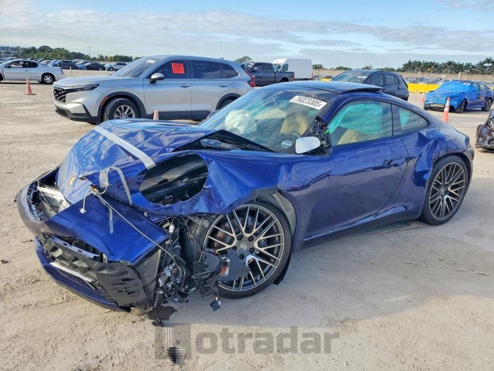 Porsche 911 2024 VIN WP0AA2A97RS208226