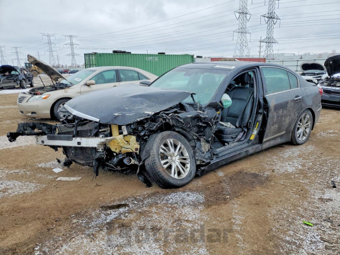 Hyundai Genesis 2012 VIN KMHGC4DF2CU171529