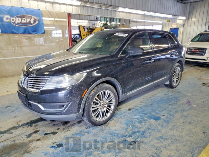 Lincoln Mkx 2016 VIN 2LMTJ8LR7GBL43819
