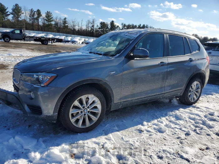 BMW X3 2016 VIN 5UXWX9C51G0D64179