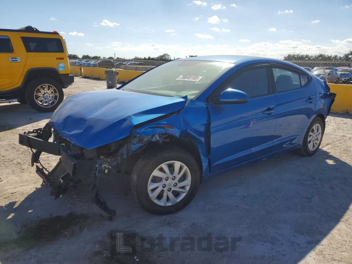 Hyundai Elantra 2017 VIN KMHD74LF9HU135420