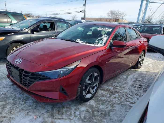 Hyundai Elantra 2023 VIN KMHLS4AG3PU597623