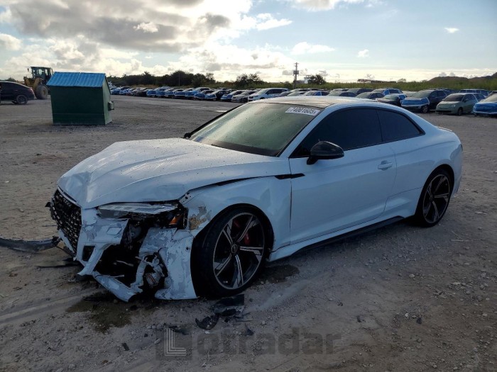 Audi Rs5 2021 VIN WUANWAF56MA903267