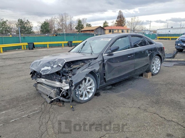 Audi A4 2013 VIN WAUFFAFL7DN021398