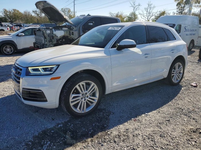 Audi Q5 2019 VIN WA1BNAFYXK2126350