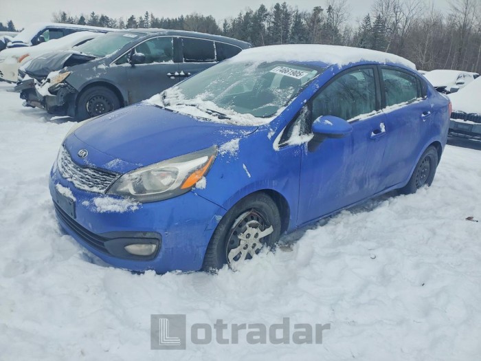 Kia Rio 2013 VIN KNADM4A35D6159005