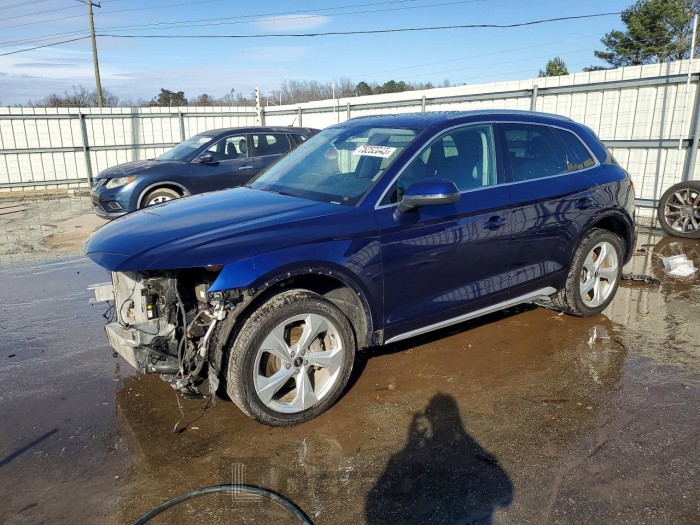 Audi Q5 2021 VIN WA1BAAFY9M2138407