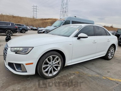 Audi A4 2019 VIN WAUDNAF49KN005347