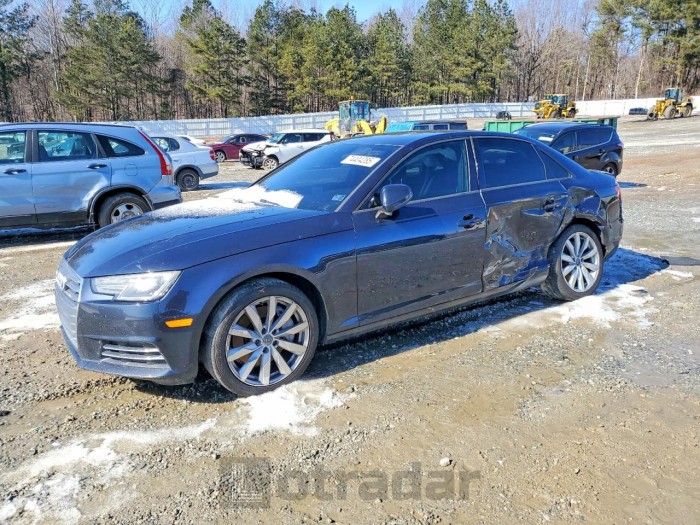Audi A4 2017 VIN WAUGNAF45HN011961