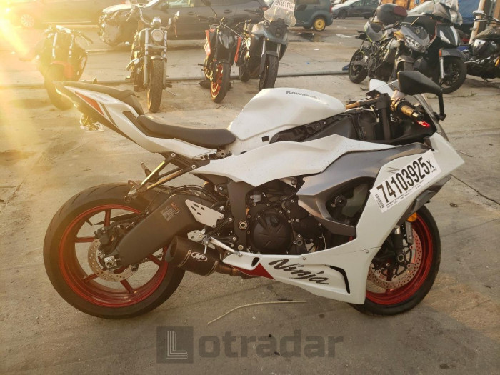 Kawasaki Zx636 2024 VIN JKBZXJJ18RA000339