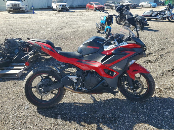 Kawasaki Ex500 2025 VIN ML5EXGG11SDA70592