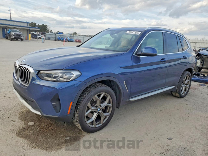 BMW X3 2022 VIN 5UX53DP00N9M34298