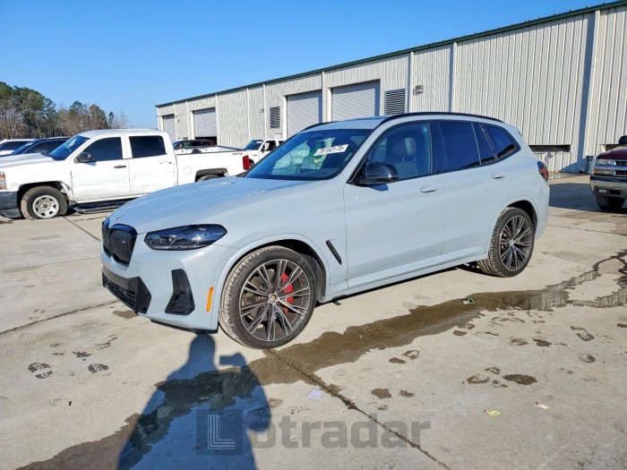 BMW X3 2023 VIN 5UX83DP04P9R16319