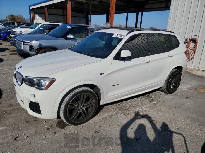 BMW X3 2015 VIN 5UXWX7C59F0K32416