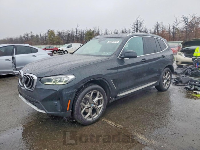 BMW X3 2023 VIN WBX57DP02PN245655