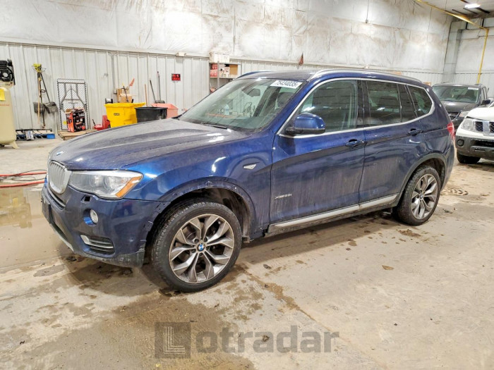 BMW X3 2016 VIN 5UXWX9C56G0D80037