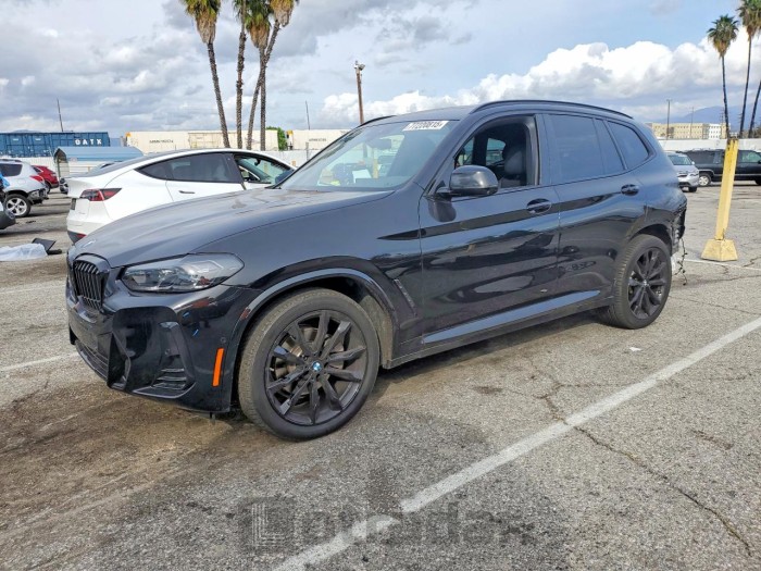 BMW X3 2023 VIN 5UX43DP07P9P21782