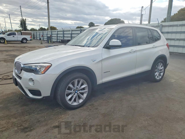 BMW X3 2017 VIN 5UXWZ7C35H0X42838
