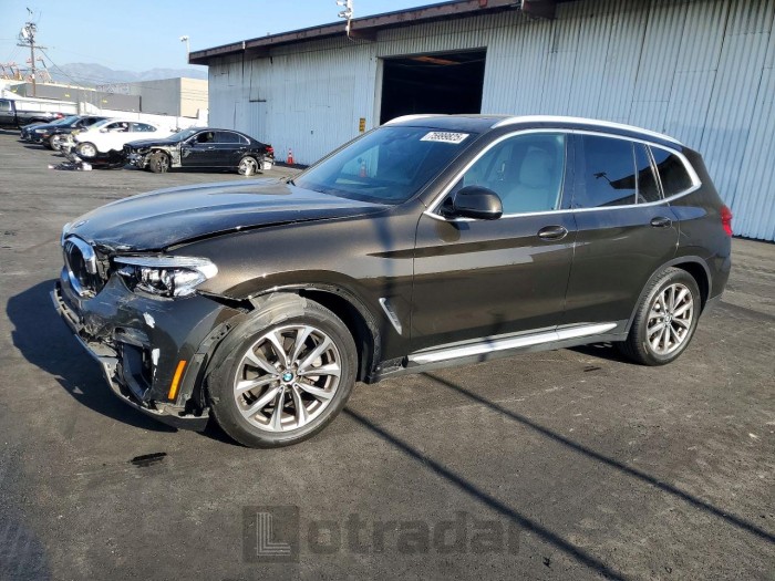 BMW X3 2019 VIN 5UXTR9C58KLR08453