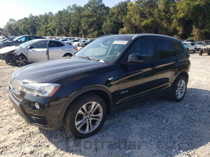 BMW X3 2017 VIN 5UXWX7C33H0U44374