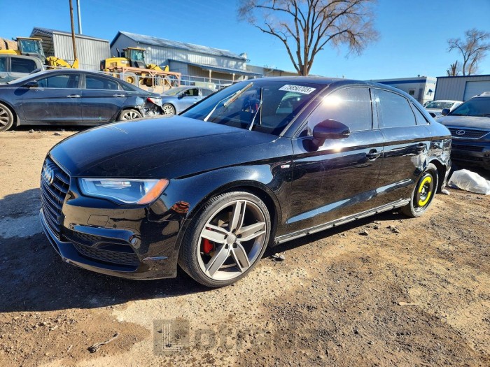 Audi A3 2016 VIN WAUA7GFF2G1050100