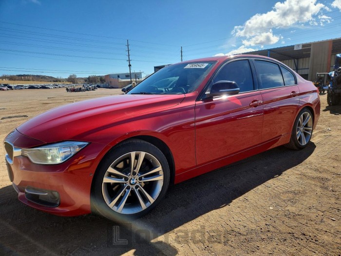 BMW 3 series 2012 VIN WBA3A5C55CF346252