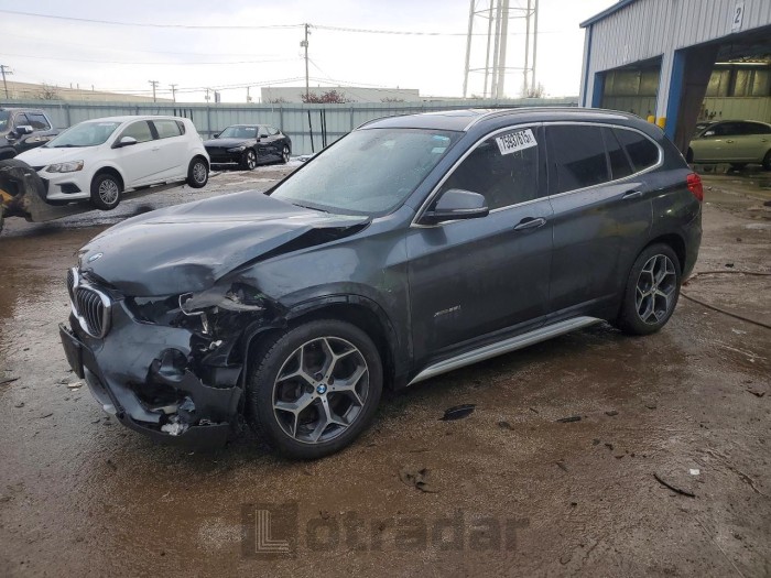 BMW X1 2016 VIN WBXHT3C31G5F66348