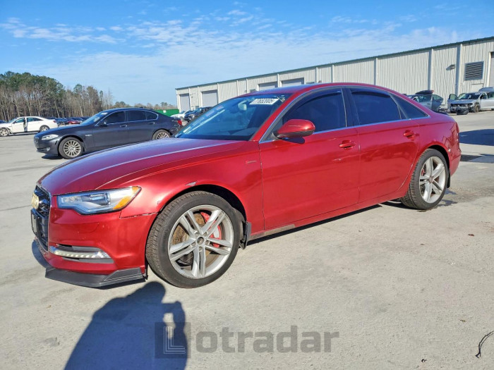 Audi A6 2012 VIN WAUGGAFC0CN039726