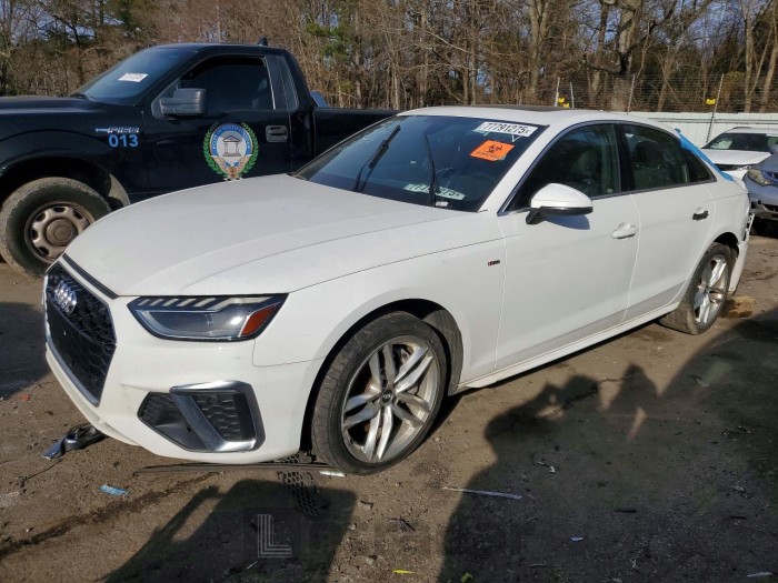 Audi A4 2020 VIN WAUENAF45LA050296