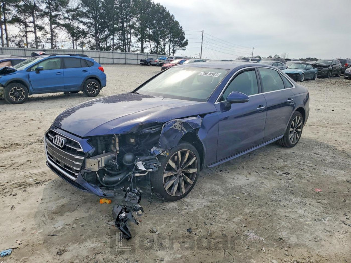 Audi A4 2021 VIN WAUABAF41MA014386