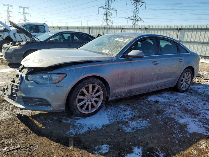 Audi A6 2013 VIN WAUGFAFC4DN039524