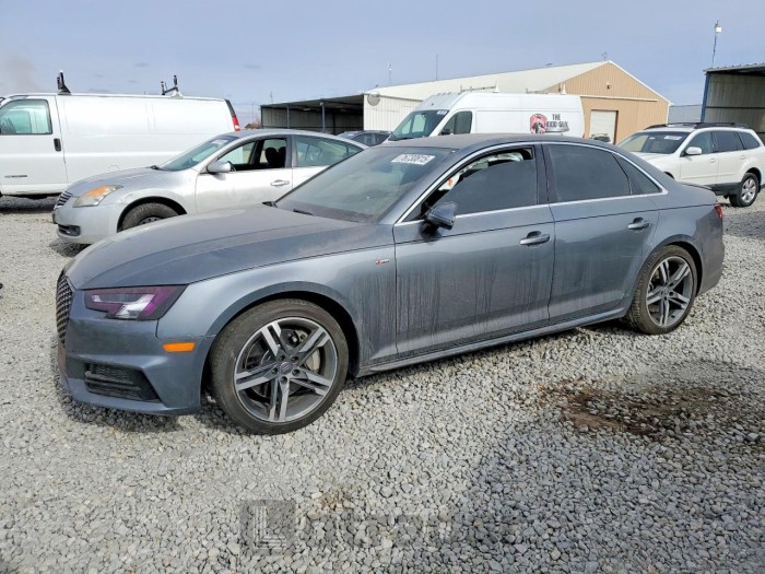 Audi A4 2018 VIN WAUENAF44JA020493