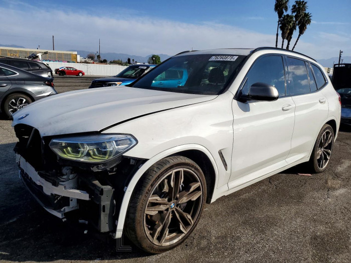 BMW X3 2019 VIN 5UXTS3C5XK0Z06187