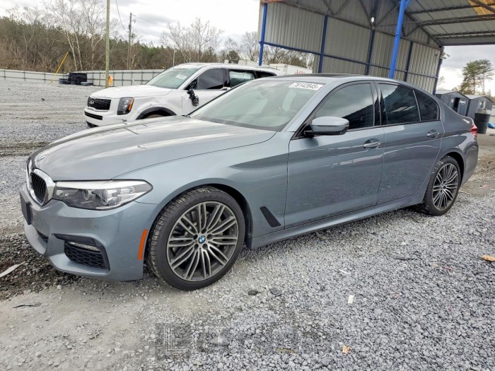 BMW 5 series 2018 VIN WBAJA7C51JWC76185