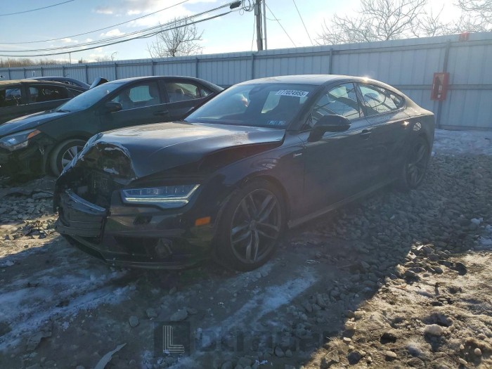 Audi A7 2017 VIN WAUW3AFC0HN014212