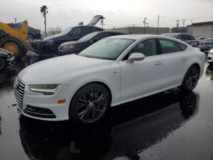 Audi A7 2017 VIN WAU22AFCXHN116229