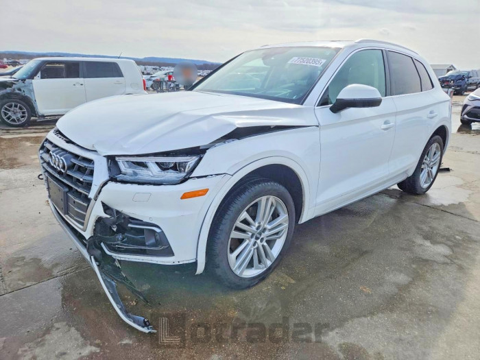 Audi Q5 2018 VIN WA1CNAFY3J2130470