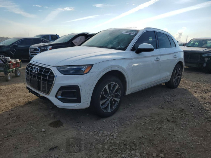 Audi Q5 2021 VIN WA1BAAFY3M2068581