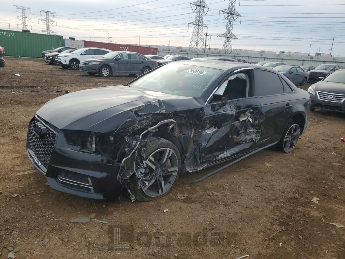 Audi A4 2017 VIN WAUENAF40HN016072