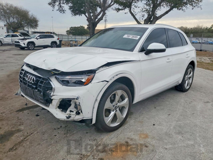 Audi Q5 2021 VIN WA1BAAFY6M2098092