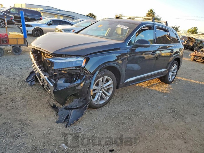 Audi Q7 2025 VIN WA1LCBF74SD017197